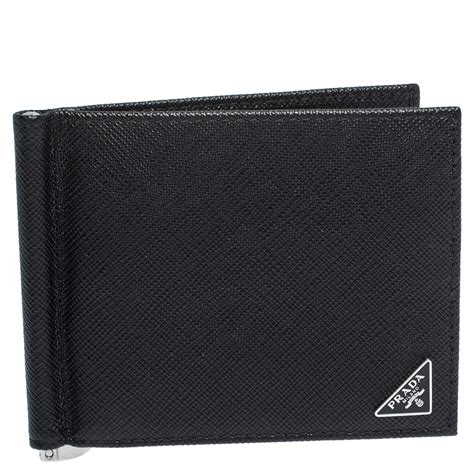 prada wallet money clip